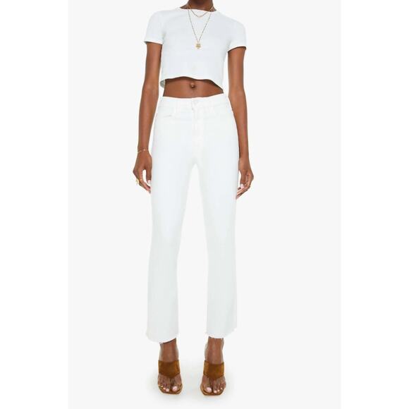 Mother The Hustler Ankle Fray Jeans - Picture 2 of 8